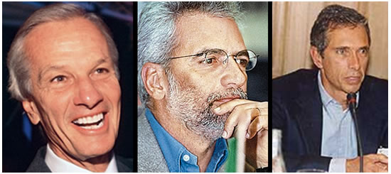 Jorge Paulo Lemann, Marcel Telles e Beto Sicupira